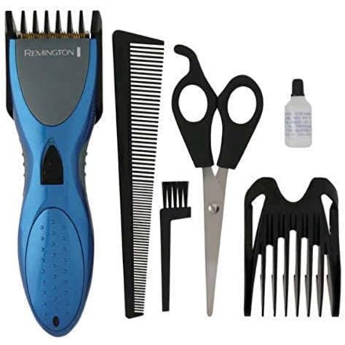 Remington Titanium Kit HC335 Cortapelos con 8 Accesorios